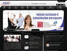 Tablet Screenshot of pgm.com.br